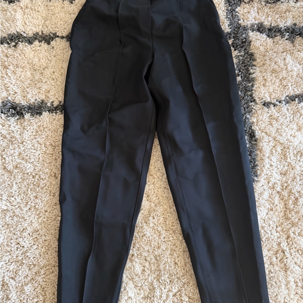 SPANX Black Ponte Barrel Dress Pant